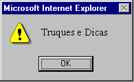 M�todo alert()