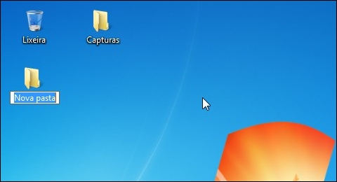 Cria uma nova pasta.